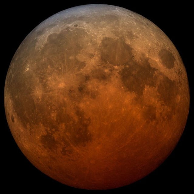 Lunar Eclipse: Dark sky images of a super blood moon