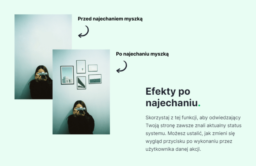 WebWave hover effects