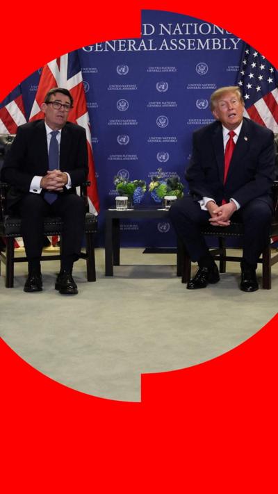 Andy Burnham and Donald Trump
