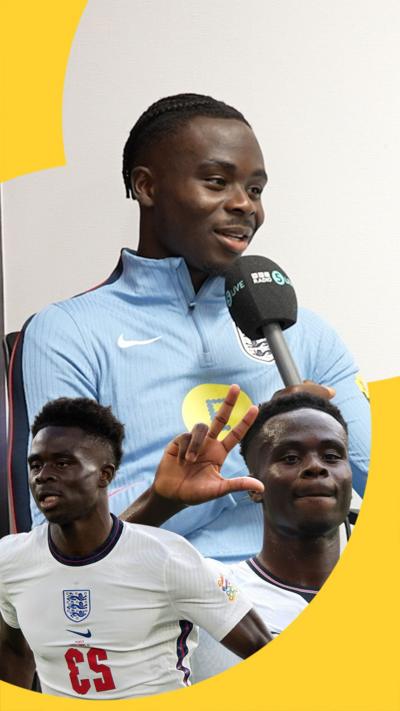 Bukayo Saka remembers his first and last England appearances